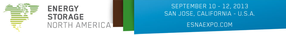 Energy Storage North America 2013